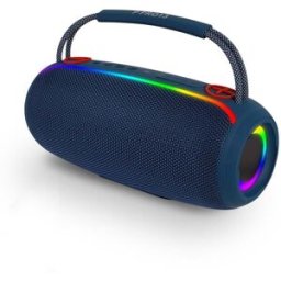 Enceinte Bluetooth Portable 20 W Ipx5 Autonomie 3 À 4 H Son Stéréo 360° Bleu Yonis