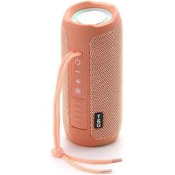 Enceinte Bluetooth Portable Étanche Led Autonomie Longue Fm Tf Usb Rose Yonis