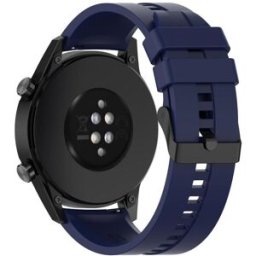 Bracelet Silicone 20mm Samsung Galaxy Watch 42mm/s2 Classic En Bleu Cadorabo