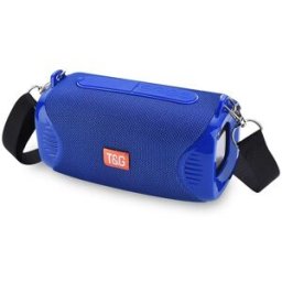 Enceinte Bluetooth Portable Étanche Avec Radio Fm Et Basses Puissantes Bleu Yonis