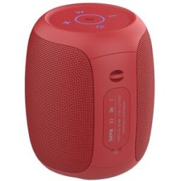 Enceinte Bluetooth Portable Etanche Ipx6 Son 24h Autonomie Batterie 4400mah Rouge Yonis