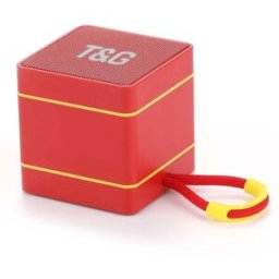 Enceinte Bluetooth Portable Extérieure Sans Fil Tws Avec Caisson De Basses Rouge Yonis