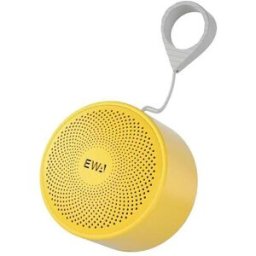 Mini Enceinte Bluetooth Tws Portable Etanche Ipx5 Subwoofer Son 360° Autonomie 5h Jaune Yonis