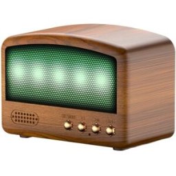 Mini Enceinte Bluetooth Rétro Avec Radio Fm Et Lecteur Usb 5w Yonis