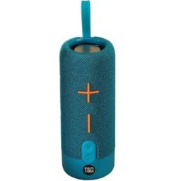Enceinte Bluetooth Étanche Puissante Basses Autonomie 10h Fonction Tws Aux Tf Usb Bleu Yonis