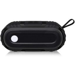 Enceinte Bluetooth Outdoor Anti-éclaboussures Avec Appels Mains-libres Et Support Usb Noir Yonis