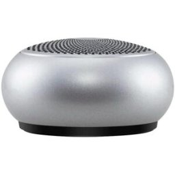 Mini Enceinte Bluetooth Portable Etanche Ipx5 Avec Basses Puissantes Et Microphone Argent Yonis