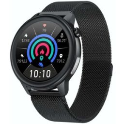 Montre Connectée Ip68 Étanche Écran Tft 1.3 Pouces Moniteur Santé Bracelet Noir Yonis