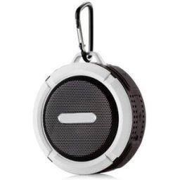 Enceinte Waterproof Bluetooth Portable Ip65 Mains-libres Son Haute Fidélité Blanc Yonis