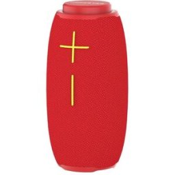 Enceinte Bluetooth Portable Étanche Ipx6 10 W Avec Éclairage Led Et Fm Rouge Yonis
