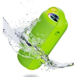 Enceinte Bluetooth Portable Étanche Ipx6 20 W Avec Led Multicolores Vert Yonis