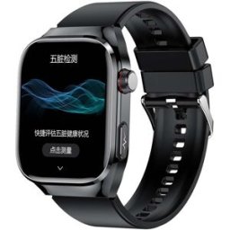 Montre Connectée Écran Amoled 2.04 Pouces Étanche Ip68 Santé Et Appels Noir Yonis