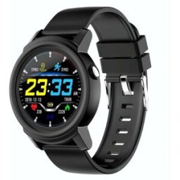 Montre Connectée Ip67 Étanche Écran Ips 1.3' Suivi Santé Sommeil Activité Noir Yonis