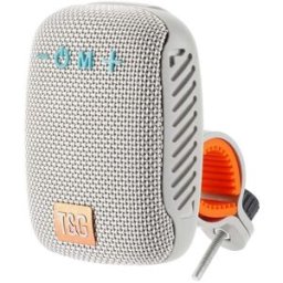 Enceinte Waterproof Bluetooth 5.3 Tws Autonomie 3h Fm Tf Usb Ipx5 Gris Yonis