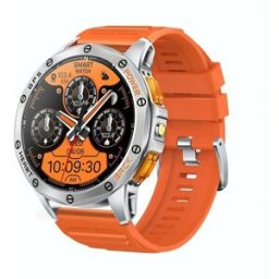 Montre Connectée Sport Avec Écran Amoled Et Appels Bluetooth Orange Yonis
