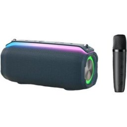 Enceinte Bluetooth Portable 20w Tws Son Hd Micro Intégré Autonomie 6h Design Unique Bleu Yonis