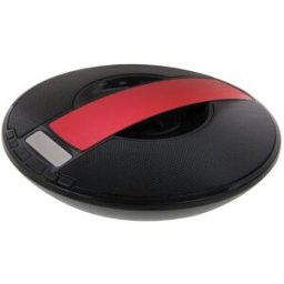 Enceinte Bluetooth Haut-parleur Sans Fil Stéréo Subwoofer Kit Mains-libres Rouge Yonis