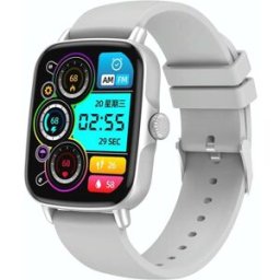 Montre Connectée Aw18 Écran Couleur Bluetooth Appels Et Suivi Santé Waterproof Blanc Yonis