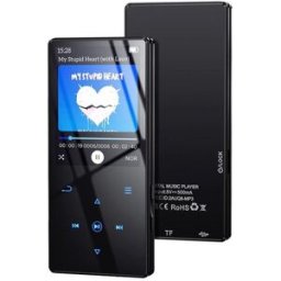 Lecteur Mp3 Bluetooth 64 Go Avec Radio Fm Enceinte Intégrée 30 H Yonis