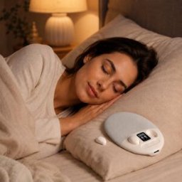 Enceinte Sous Oreiller Avec Écouteurs Sans Fil Bluetooth 6.0 Et Bruit Gris Yonis