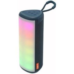 Enceinte Bluetooth Portable Subwoofer Led Rgb & Tws Son Puissant Autonomie 4h Bleu Yonis