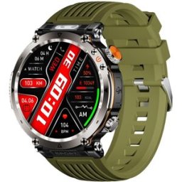 Montre Connectée Sport Étanche Ip68 Avec Écran 1.7 Pouces Et Boussole Vert Yonis