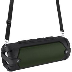 Enceinte Bluetooth Portable 20w Puissante Autonomie 4h Avec Sangle Outdoor Vert Yonis