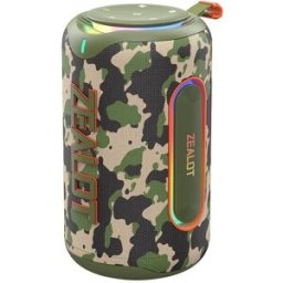 Enceinte Bluetooth Portable Rgb 60 W Pour L'extérieur Autonomie 4 À 5 H Camouflage Yonis