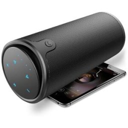 Enceinte Bluetooth Portable 3d Stéréo Subwoofer Commande Tactile Aux Tf Carte Son Hd Noir Yonis