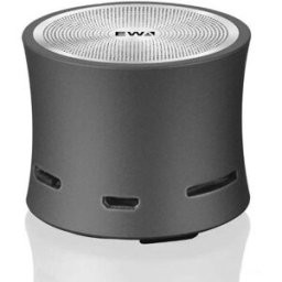 Mini Enceinte Bluetooth Portable Haut-parleur Métallique Usb Mp3 Son Pure Super Bass Gris Yonis