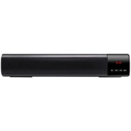 Barre De Son Bluetooth Portable 10w Haute Puissance Avec Subwoofer Pour Tv Ordinateur Téléphone Noir Yonis