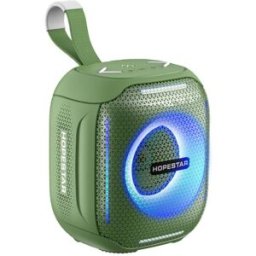 Enceinte Bluetooth Portable Etanche 360° Subwoofer Compatible Tous Appareils Vert Yonis