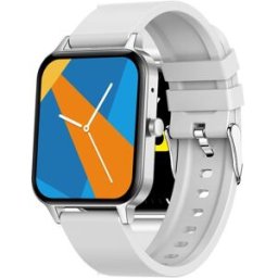 Montre Connectée Ip68 Étanche Écran Tactile Ips 1.69' Moniteur Santé Bluetooth Argent Yonis