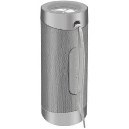 Enceinte Bluetooth Portable Ultimate Silver Gris Effet Lumineux Rgb Autonomie 4h Yonis