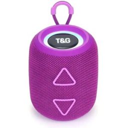 Enceinte Bluetooth Portable Tws Led Lumineuse Stéréo Subwoofer Avec Micro Intégré Violet Yonis