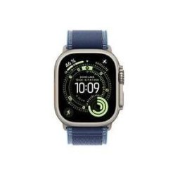Watch Apple Watch Ultra 3 Gps + Cellular 49mm Boitier En Titane Naturel Avec Boucle Trail Bleu Bleu Vif S M