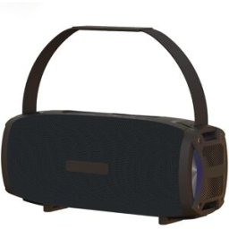 Enceinte Bluetooth Étanche Portable Avec Lumière Rythmique Et Fonctions Mains-libres Noir Yonis