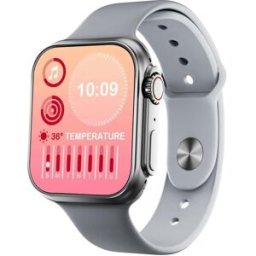 Montre Connectée Ip67 Étanche Écran Tactile Ips 2 Pouces Surveillance Santé Modes Sport Bluetooth V5.0 Argent Yonis