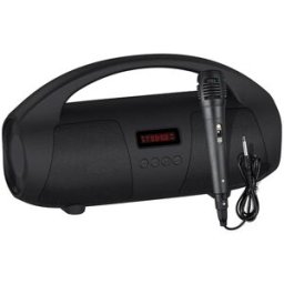 Enceinte Bluetooth Portable Sans Fil Tws Avec Microphone Noir Yonis