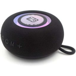Enceinte Bluetooth Portable Lumière Rgb Autonomie Longue Bluetooth 5.3 Noir Yonis