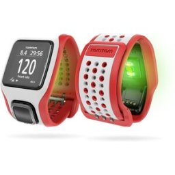 TomTom Multi-sport Watch Cardio Bianco Rosso