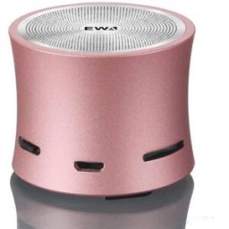 Mini Enceinte Bluetooth Portable Haut-parleur Métallique Usb Mp3 Son Pure Super Bass Rose Yonis