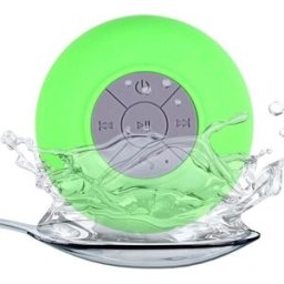 Enceinte Bluetooth Waterproof Portable Mini Subwoofer Pour Douche Avec Micro Intégré Vert Yonis