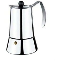 Monix M630010 Machine À Café Manuelle Cafetière À Moka Acier Inoxydable