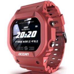 Montre Connectée Ip68 Étanche Écran Tactile Sport Sommeil Notification Bluetooth Bleu Yonis