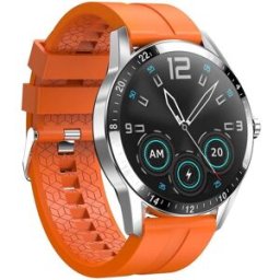 Montre Connectée Ip67 Étanche Suivi Santé Sommeil Fréquence Cardiaque Écran Ips 1.3 Orange Yonis