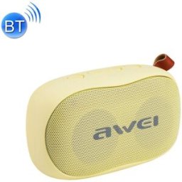 Mini Enceinte Bluetooth Portable Avec Réduction De Bruit Et Micro Intégré Support Tf Aux Jaune Yonis
