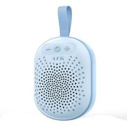 Mini Enceinte Bluetooth Portable Avec Lumière Rgb Son 3d Etanche Ipx4 4h Autonomie Blanc Yonis