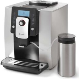 Machine À Café Automatique One Touch Avec Réservoir À Lait De 600 Ml, Argent Hendi 208984