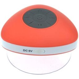 Mini Enceinte Bluetooth Waterproof Rouge Yonis